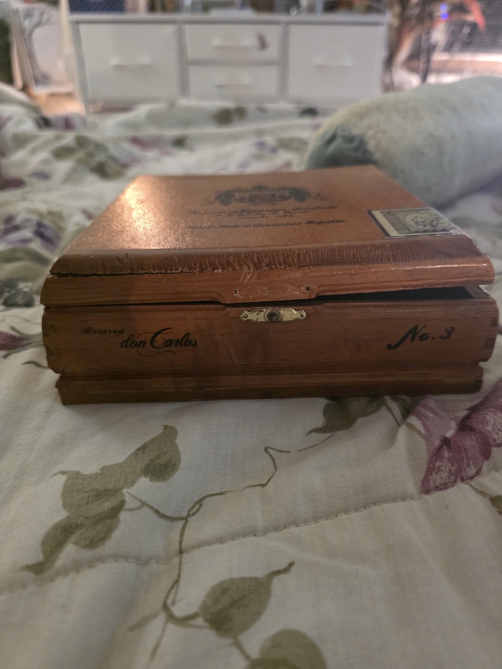 No. 3 Wooden Decorative Box - Brown